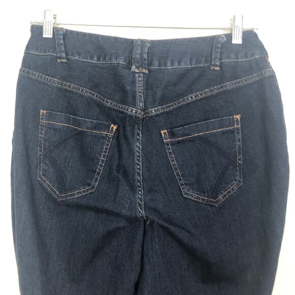 Lane Bryant Distinctly Boot Blue 5-Pocket Jeans - Picture 8 of 11